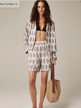 J Crew Stratus Silky Shorts
